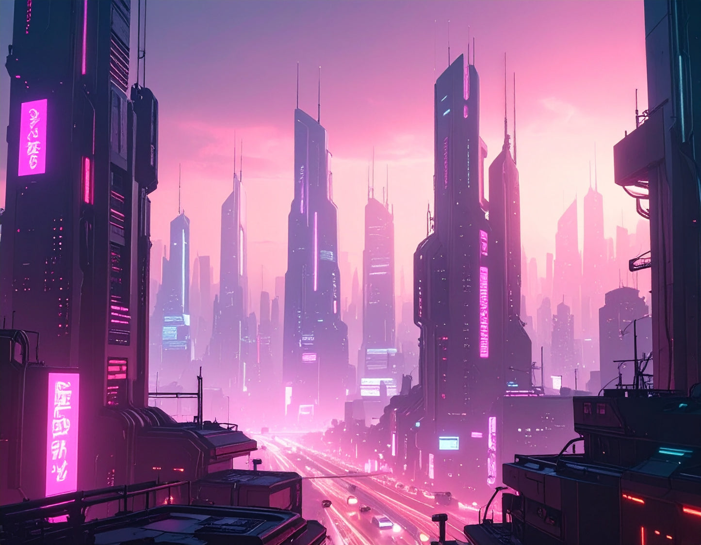 Pink Cyberpunk