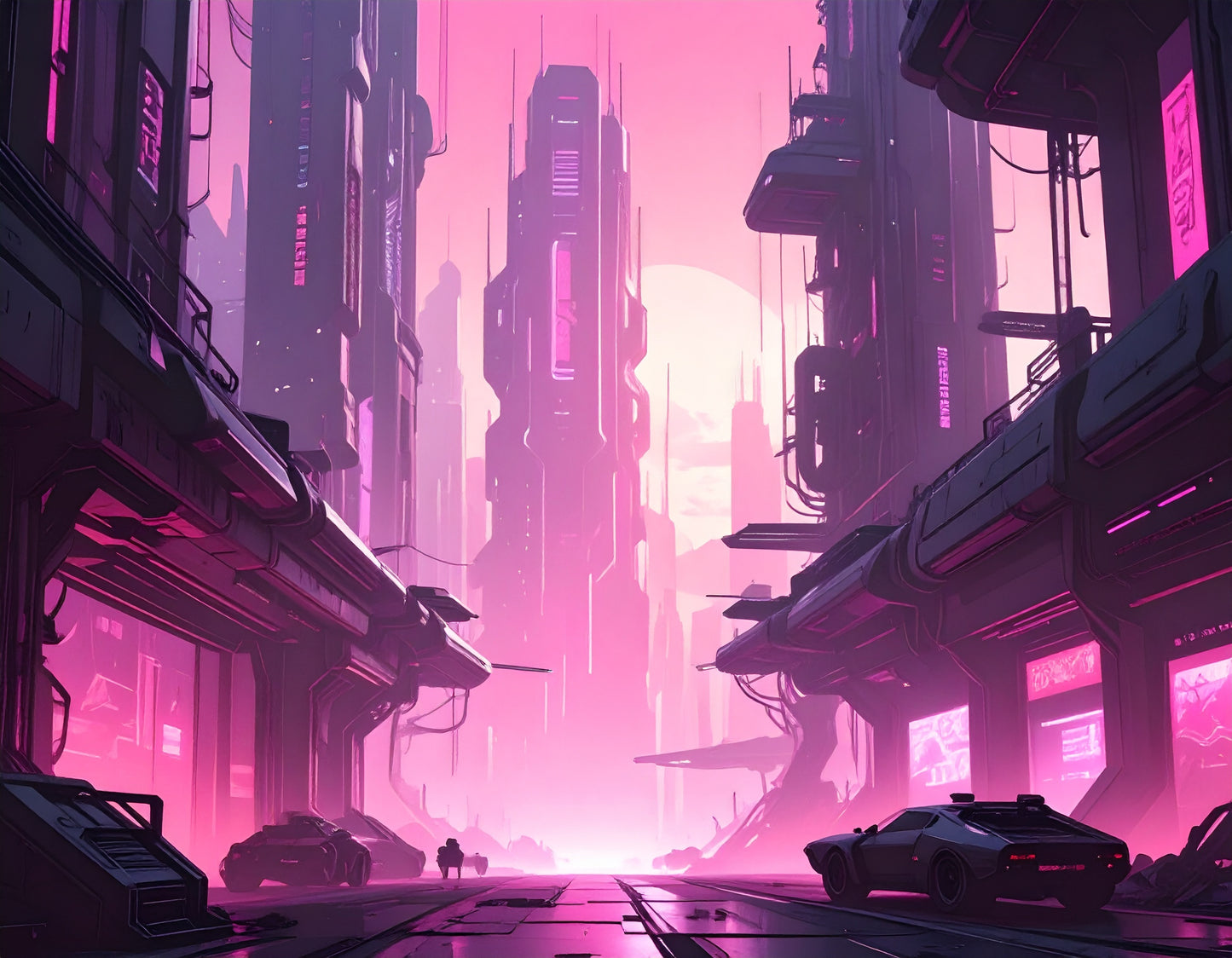 Pink Cyberpunk