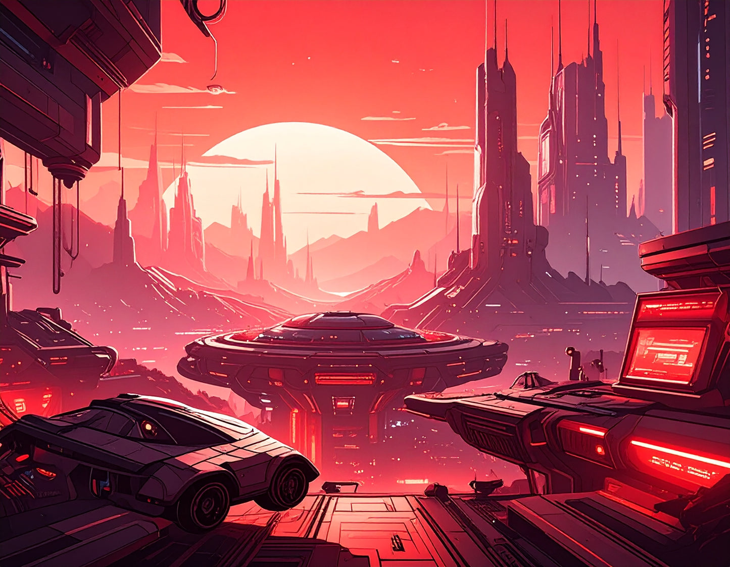 Red Cyberpunk