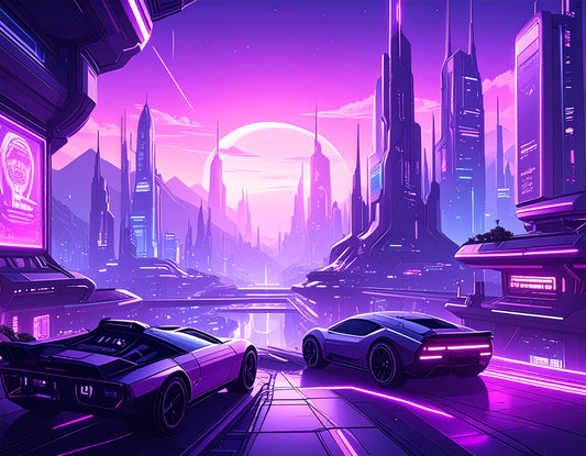 Purple Cyberpunk