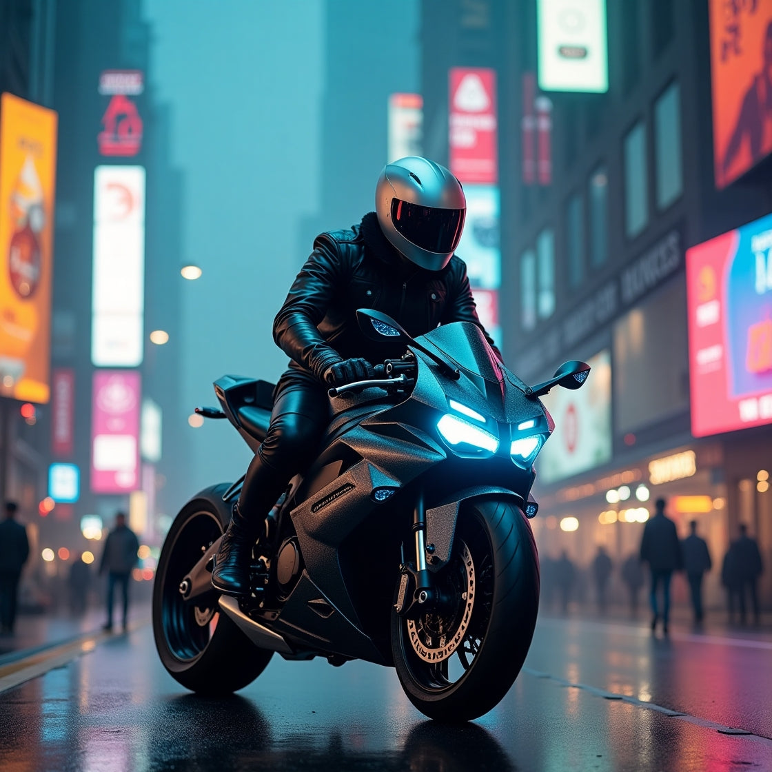 Motorcyclist Art V2