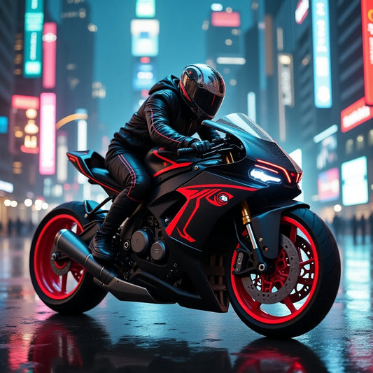 Cyberpunk Biker art