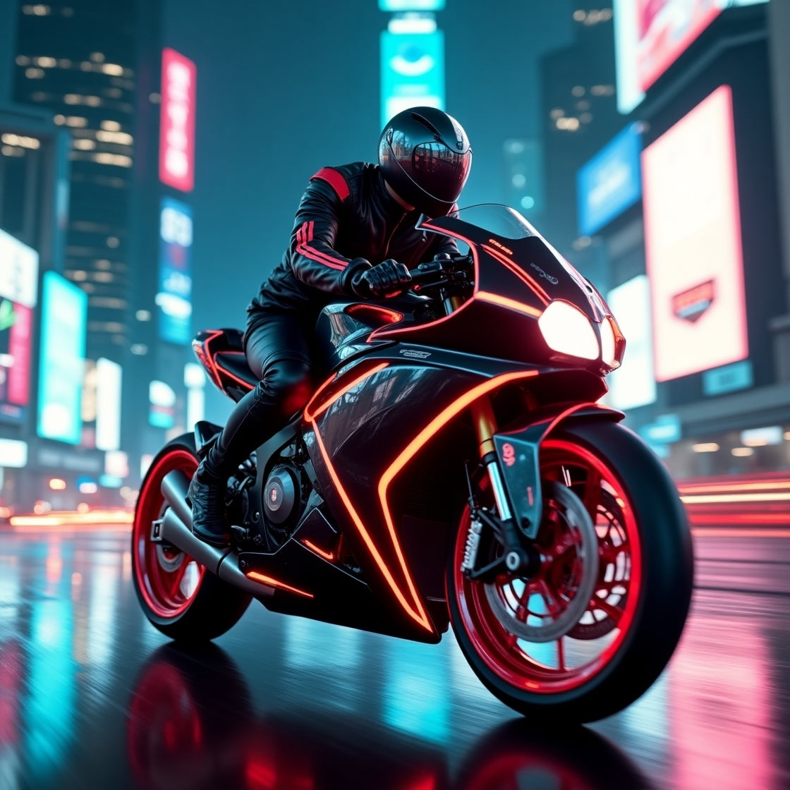 Cyberpunk Biker art