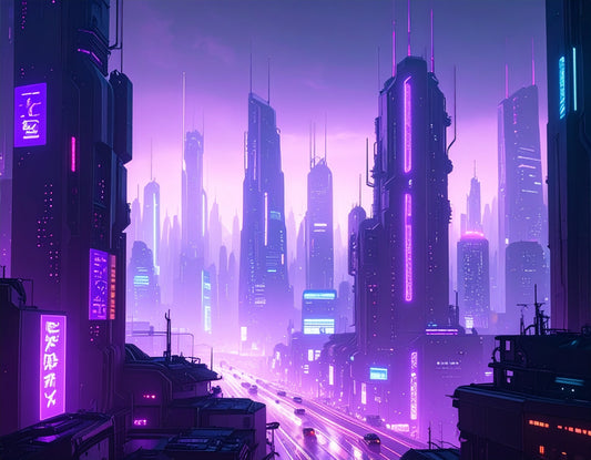 Purple Cyberpunk