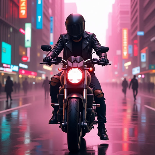 Motorcyclist Art