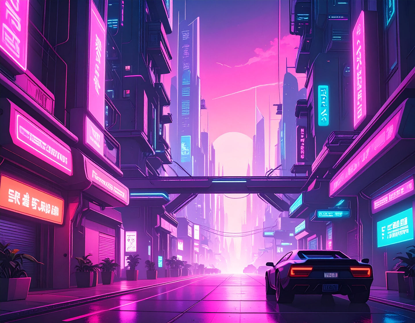 Pink Cyberpunk