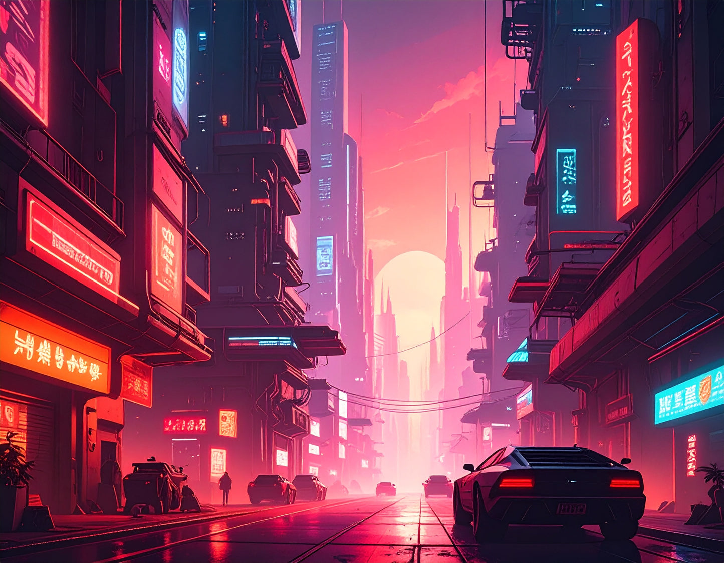 Red Cyberpunk