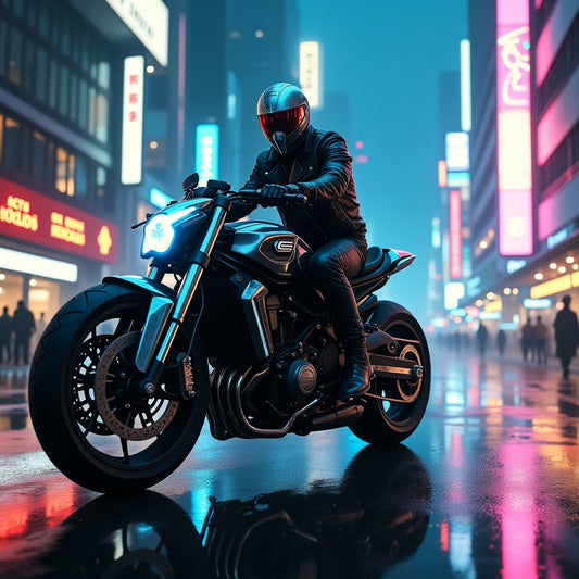 Motorcyclist Art V2