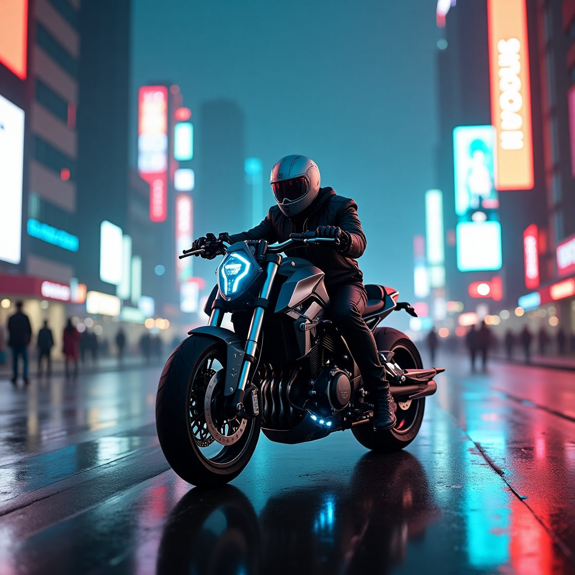 Motorcyclist Art V2