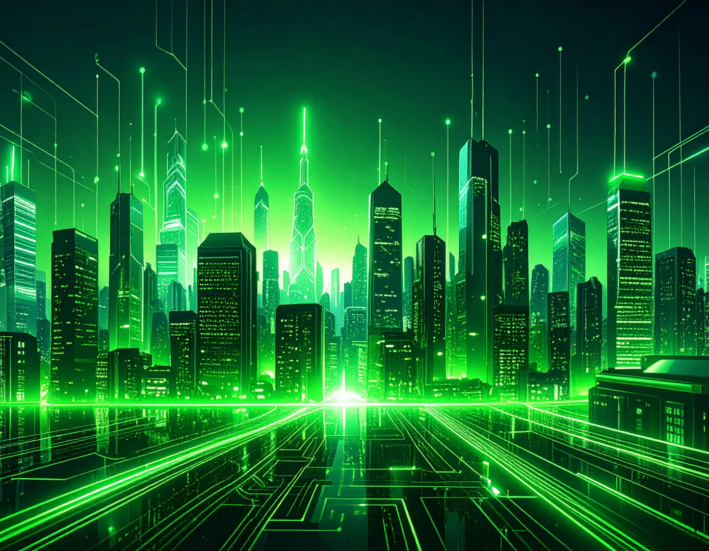 Green Cyberpunk