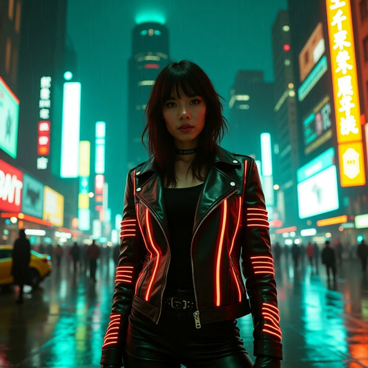 Cyberpunk Themed Woman