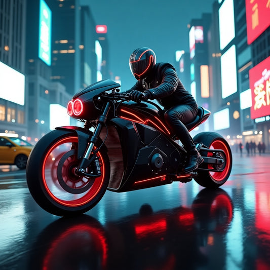 Cyberpunk Biker art