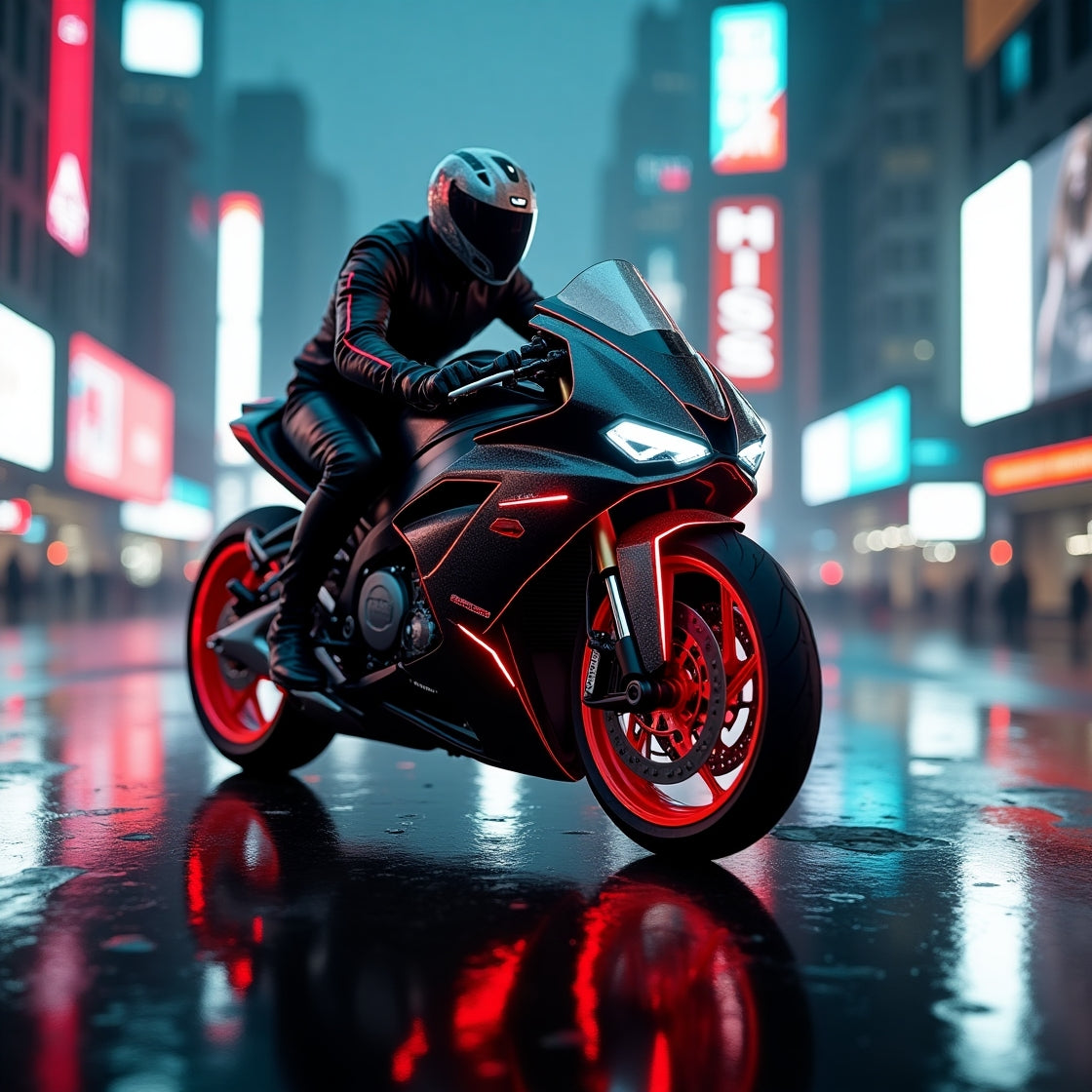 Cyberpunk Biker art